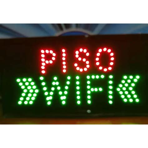 Jestoni Dela Cruz Unboxing Led Sign Piso Wifi .